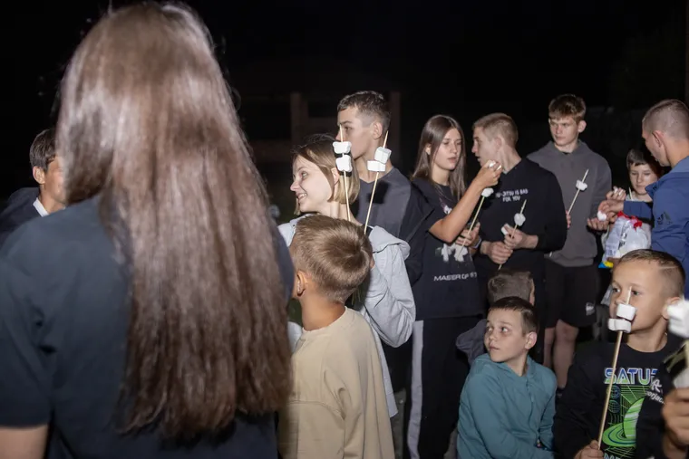 Командний вечір BORETS біля вогнища · Фото 128